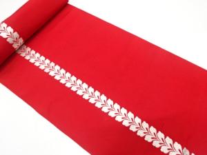 アンティーク　独鈷藤模様織り出し　八寸帯地反物